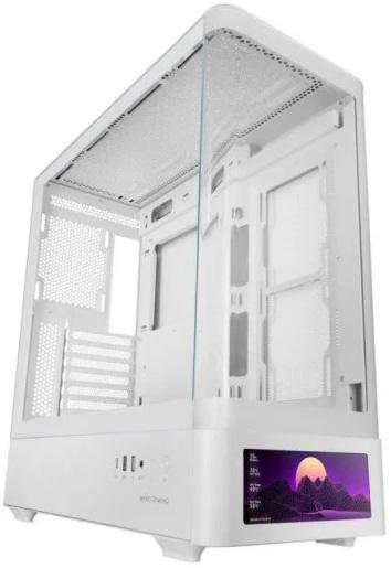 Caixa ATX MCLCDPROW Midi Tower (Branco) - MARS GAMING