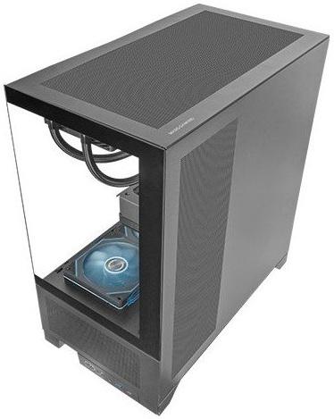 Caixa ATX MCLCDX Midi Tower (Preto) - MARS - GAMING