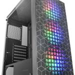 Caixa ATX MC - MAG RGB Vidro Temperado (Preto) - MARS GAMING