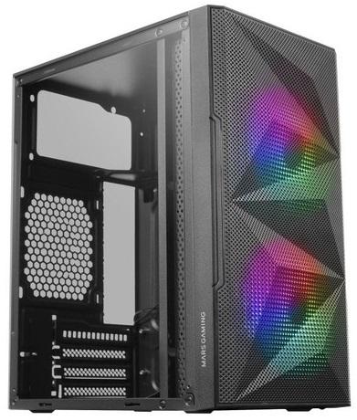 Caixa Micro - ATX MCME Vidro Temperado (Preto) - MARS GAMING