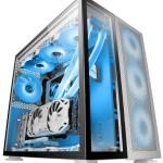 Caixa ATX MC - NOVA XXL Vidro Temperado (Branco) - MARS GAMING