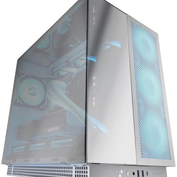 Caixa Extended - ATX MC - NOVA3 ARGB Vidro Temperado (Cinzento) - MARS GAMING
