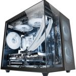 Caixa Micro - ATX MC - NOVAM Vidro Temperado (Preto) - MARS GAMING