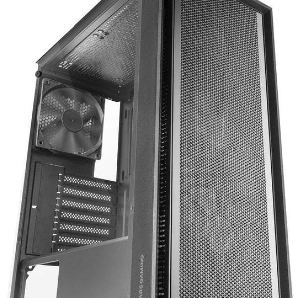 Caixa ATX MC - PMAX Midi Tower (Preto) - MARS GAMING