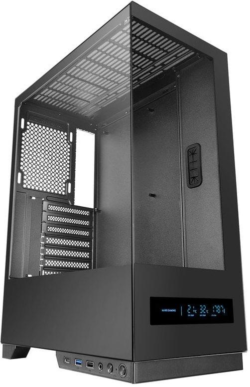 Caixa ATX MC - PULSAR Midi Tower (Preto) - MARS GAMING
