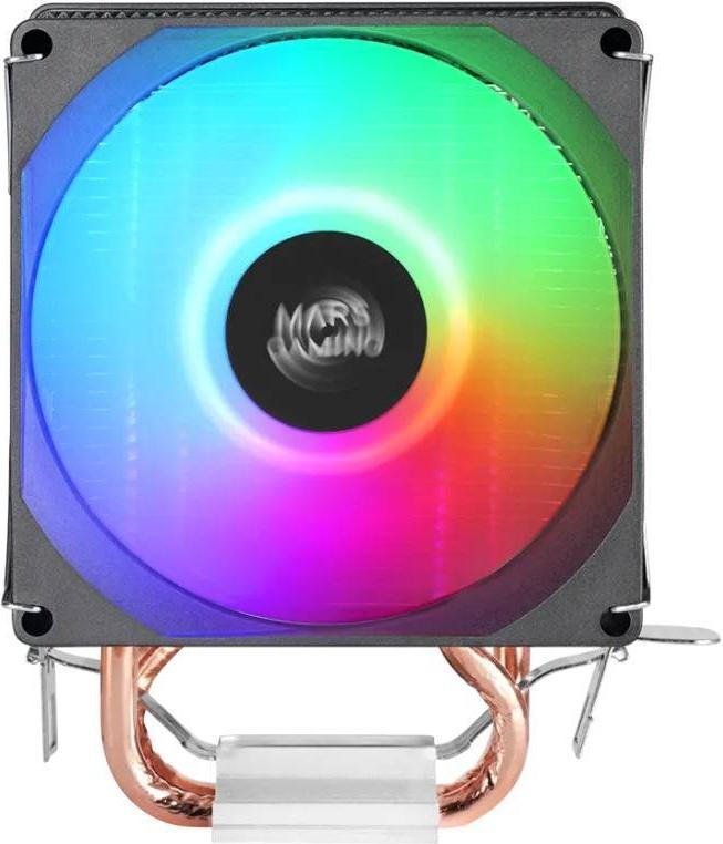Air Cooler CPU MCPU - X2 Single Tower FRGB (Preto) - MARS GAMING