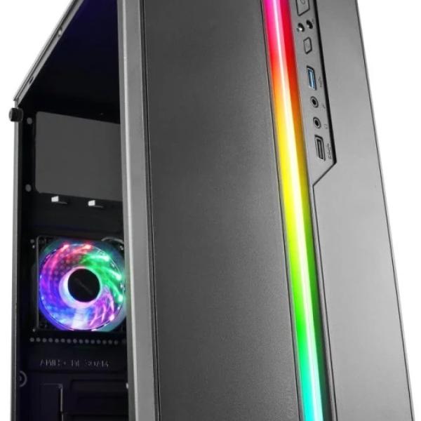 Caixa Micro - ATX MCS1 ARGB Acrilico (Preto) - MARS GAMING