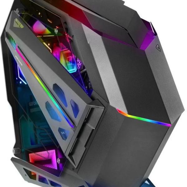 Caixa ATX MC - TITAN XXL Vidro Temperado (Preto) - MARS GAMING