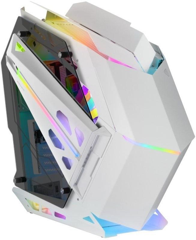 Caixa ATX MC - TITANW Midi Tower (Branco) - MARS GAMING