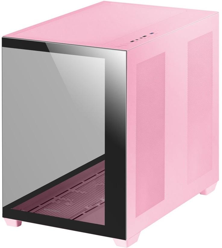 Caixa E - ATX MCV4 XXL Vidro Temperado (Rosa) - MARS GAMING
