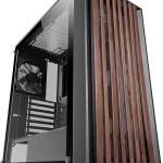 Caixa ATX MC - WOOD Midi Tower (Preto) - MARS - GAMING