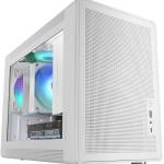Caixa Micro - ATX MC - XPS Compact Gaming FRGB Vidro Temperado (Branco) - MARS GAMING