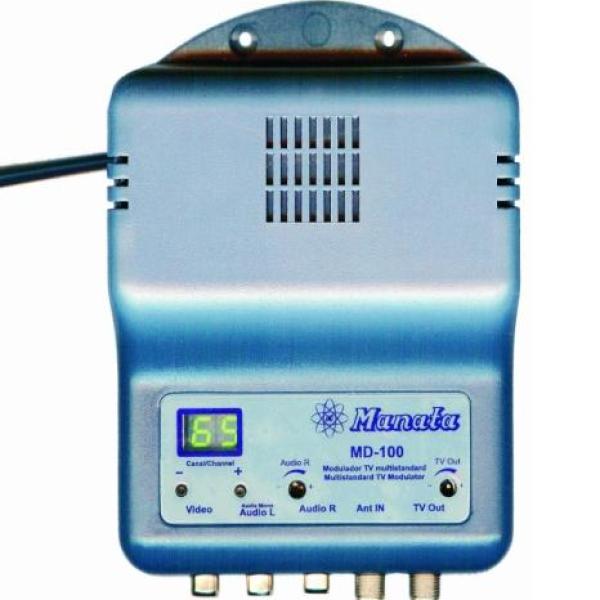 Modulador Display VHF/UHF c/ Amplificaçao 85dB - MANATA