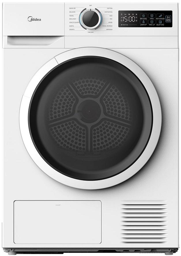 Máquina de Secar Roupa MD110H80/W - ES 8Kg Bomba de Calor (Branco) - MIDEA