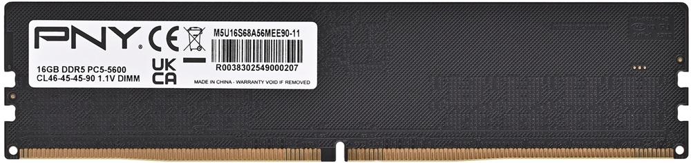 Memória RAM 16GB (1x 16GB) DDR5 5600MHz - PNY