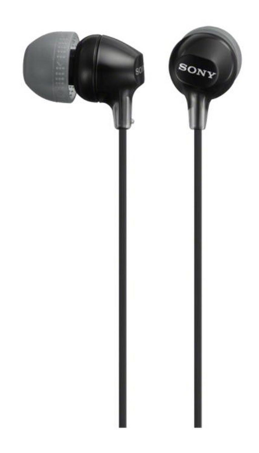 Auriculares c/ Fios 100mW 100dB EX15AP (Preto) - SONY