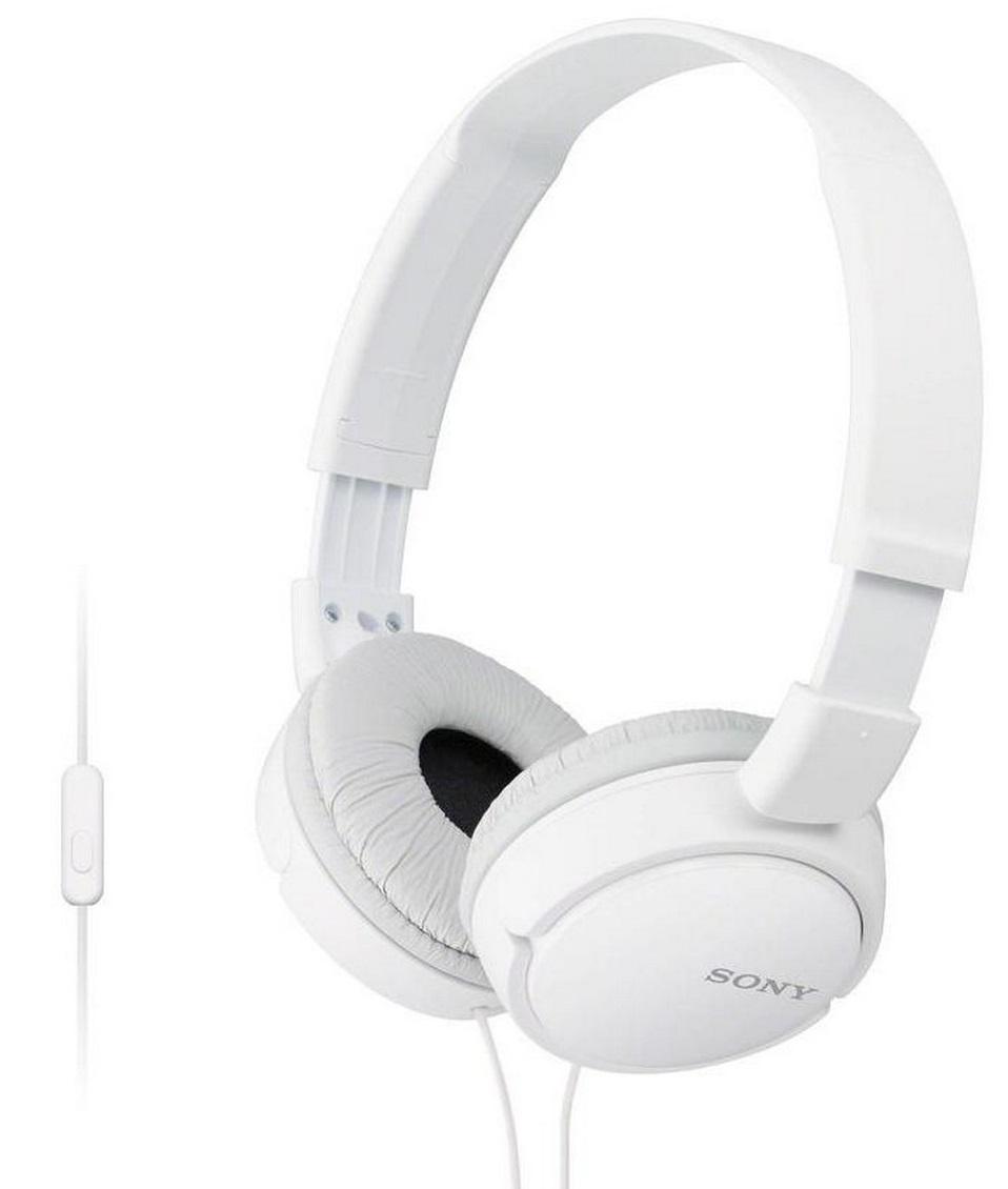 Auscultadores c/ Fios (Branco) ZX110APW - SONY