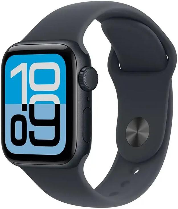 Apple Watch SE 3 GPS 44mm Alumínio Meia - Noite c/ Bracelete Desportiva Meia - noite M/L