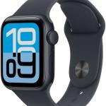 Apple Watch SE 3 GPS 44mm Alumínio Meia - Noite c/ Bracelete Desportiva Meia - noite M/L