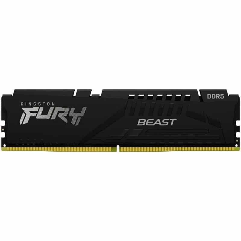 Memória Dimm Kingston 8GB DDR5 5200MT/s CL40 FURY Beast Black