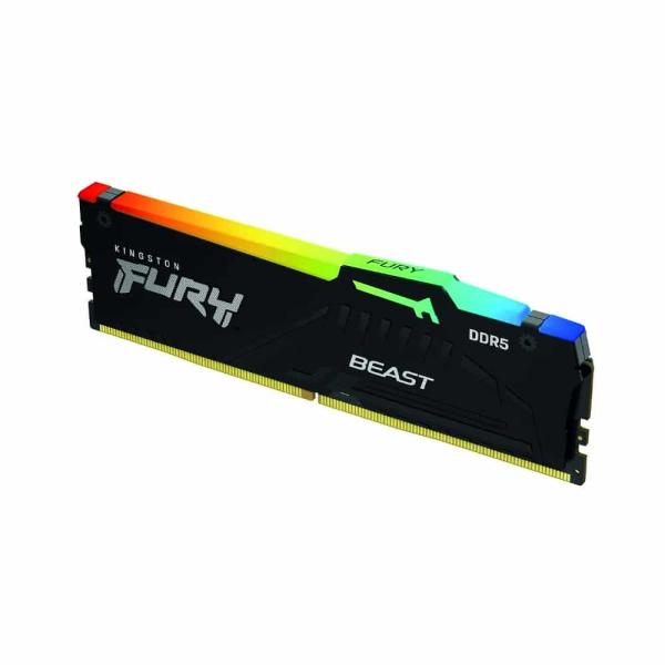 Memória DIMM Kingston Fury Beast 32GB DDR5 5600MHz RGB CL40 — Recondicionado