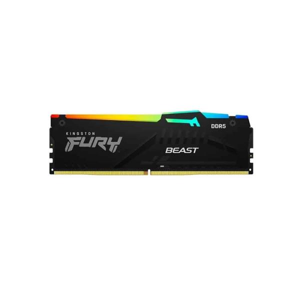 Memoria Dimm Kingston FURY Beast Black RGB 16Gb Ddr5 5600Mhz CL36 — Recondicionado