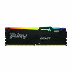 Memória Dimm Kingston Fury Beast RGB Expo 16Gb Ddr5 6000MHz 1.4V CL30 — Recondicionada