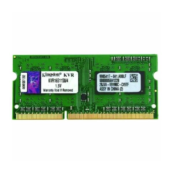 Memória SO - DIMM Kingston ValueRAM 4GB DDR3 1600MHz 1.5V CL11 — Recondicionada