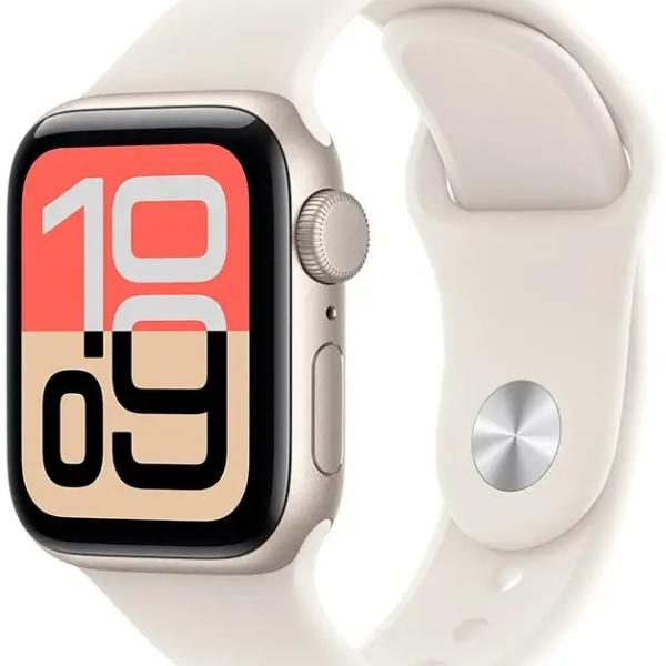 Apple Watch SE 3 GPS + Cellular 40mm Luz das Estrelas c/ Bracelete Desportiva Luz das Estrelas S/M