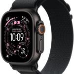 Apple Watch Ultra 3 GPS + Cellular 49mm Titânio Preto c/ Bracelete Loop Alpine Preta M
