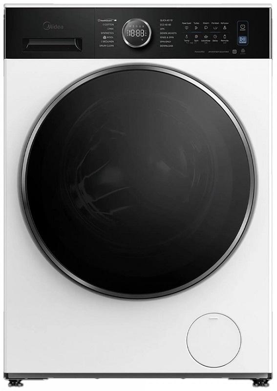 Máquina de Lavar Roupa MF205W80B30/W - ES 8Kg 1400RPM (Branco) - MIDEA