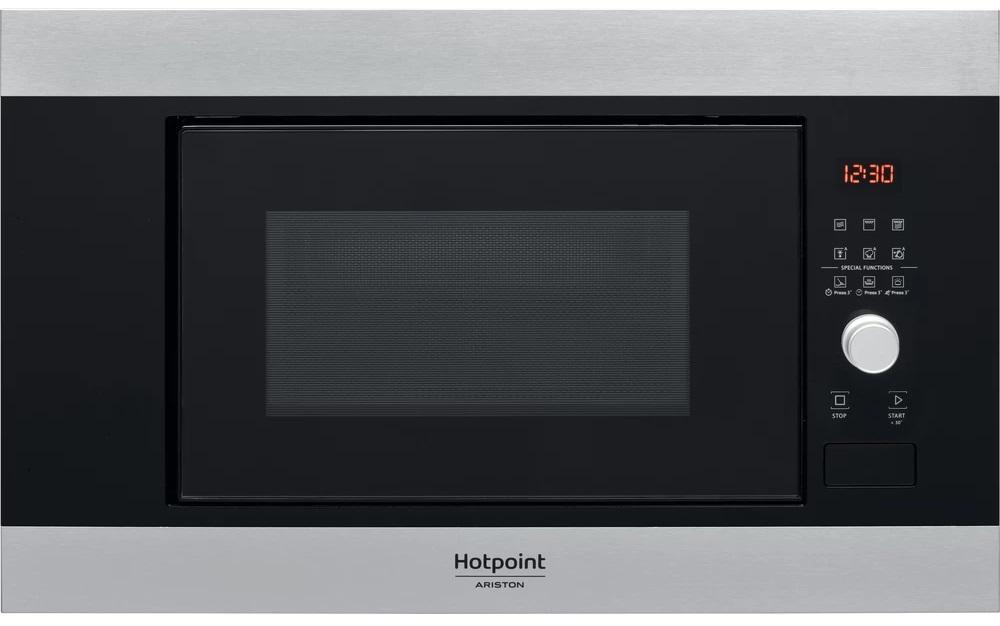 Microondas Encastre MF20G IX HA 20L 800W + Grill (Inox) - HOTPOINT