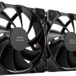 Pack 2x Ventoinhas MF - PWMX2 120mm (Preto) - MARS - GAMING