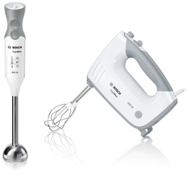 Batedeira 450W 5 Velocidades + Turbo (Branco) - BOSCH