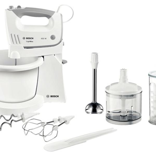 Batedeira c/ Taça 450W MFQ36490 (Branco) - BOSCH