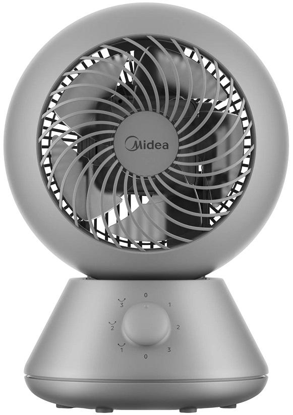 Ventoinha Portátil 30W Ø15.2cm (Cinzento) - MIDEA