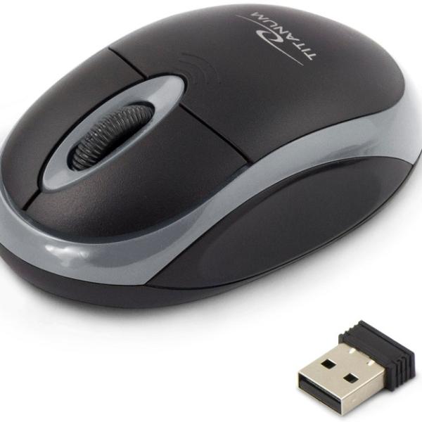 Rato Óptico s/ Fios 1000 DPI USB (Preto/Cinza) - ESPERANZA