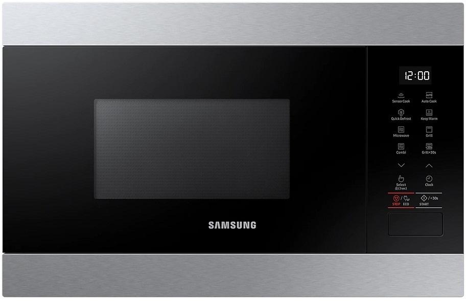 Microondas Encastre 22L 1300W c/ Grill 1100W MG22M8274CT (Inox) - SAMSUNG