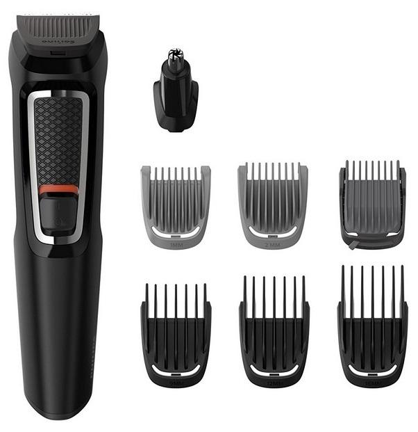 Aparador Barba/Cabelo/Nariz Multigroom 8 - EM - 1 Recarregável - PHILIPS