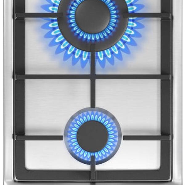 Placa a Gás MGBS - 312A 2 Zonas 4300W (Inox) - ISEASY