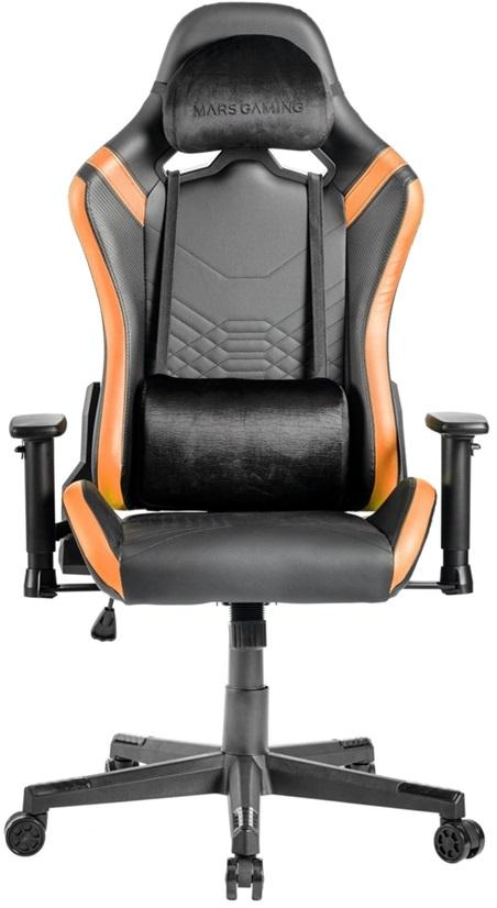 Cadeira Gaming MGC - PRO (Preto/Laranja) - MARS GAMING
