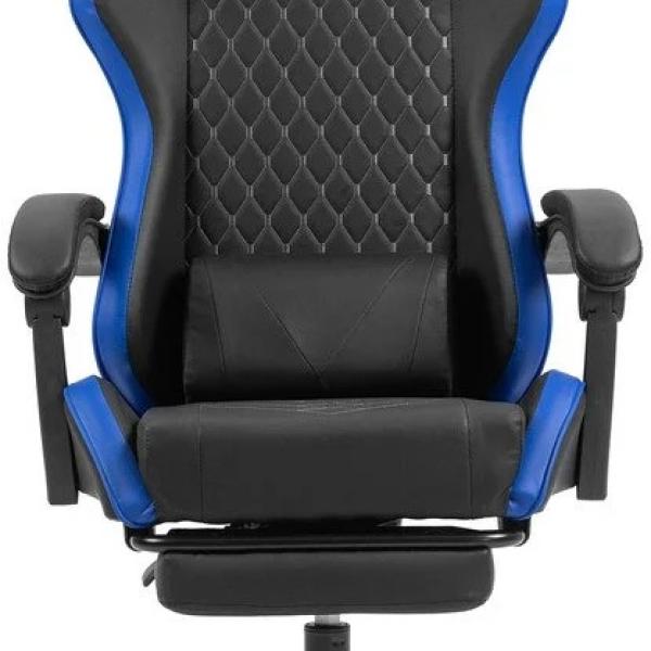 Cadeira Gaming MGC - X (Preto/Azul) - MARS GAMING