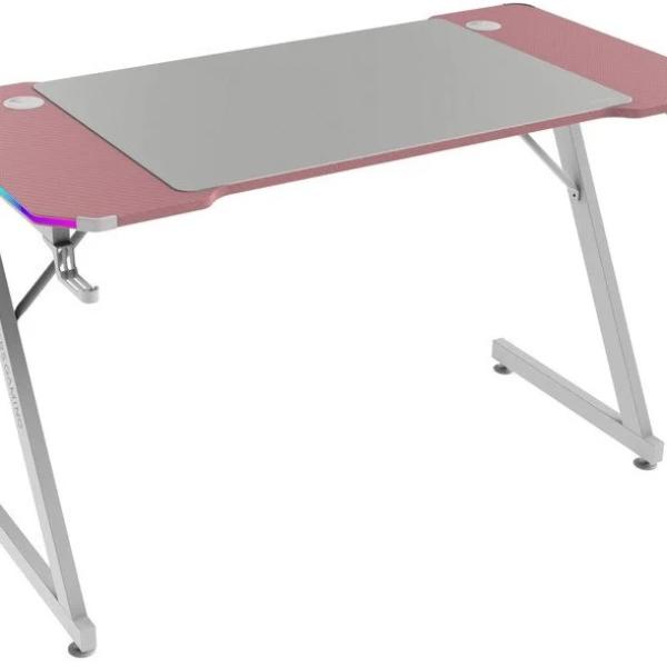 Mesa Ergonómica ARGB c/ Comando/Tapete XXL/Suportes Externos (120x60cm) - MARS GAMING