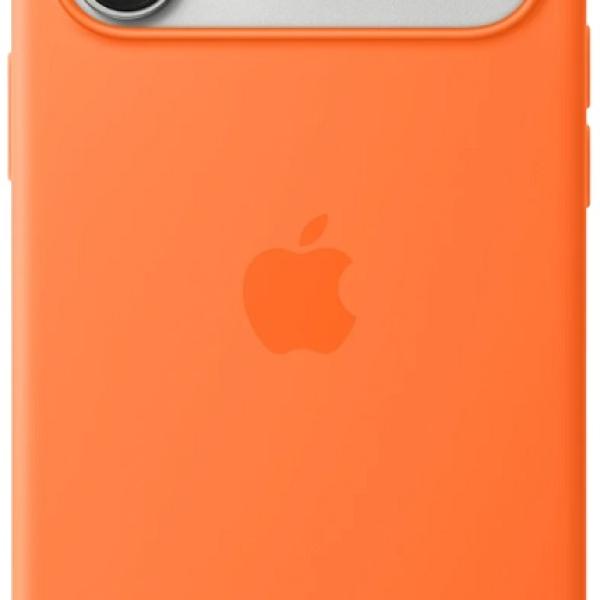 Capa Silicone iPhone 17 Pro Max c/ MagSafe (Laranja) - APPLE