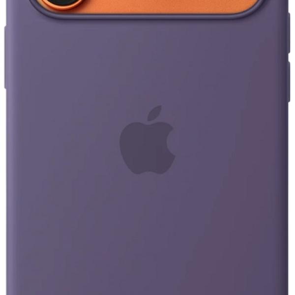 Capa Silicone iPhone 17 Pro Max c/ MagSafe (Roxo Névoa) - APPLE