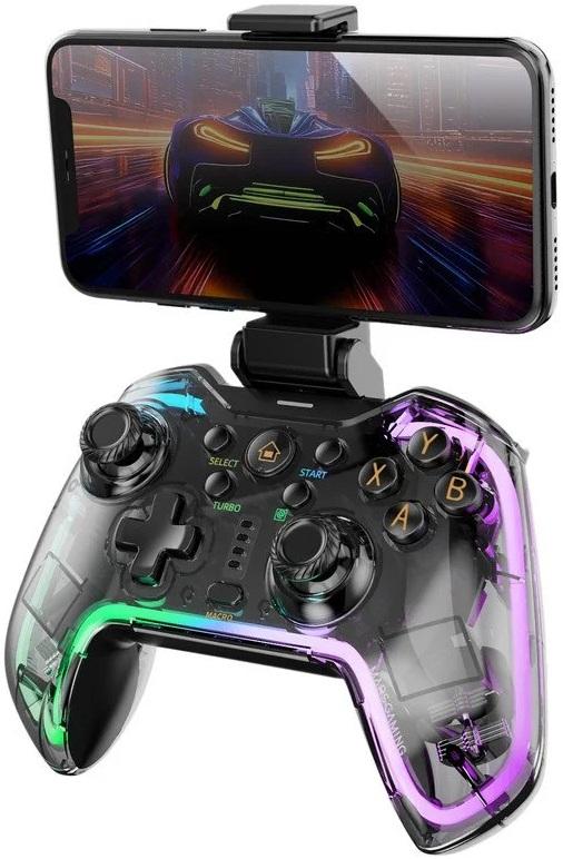 Comando Gamepad MGP - BT2 Neon RGB Bluetooth - MARS GAMING