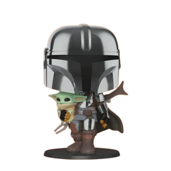 Funko Pop! The Mandaloriam With The Child - Star Wars — Recondicionado