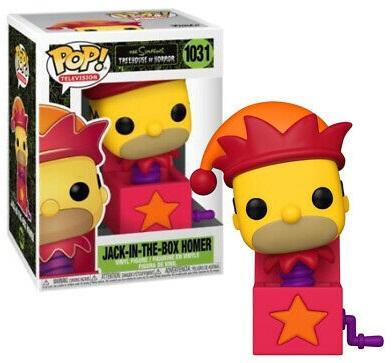 Figura Pop! Homer Jack - In - The - Box Halloween The Simpsons - FUNKO
