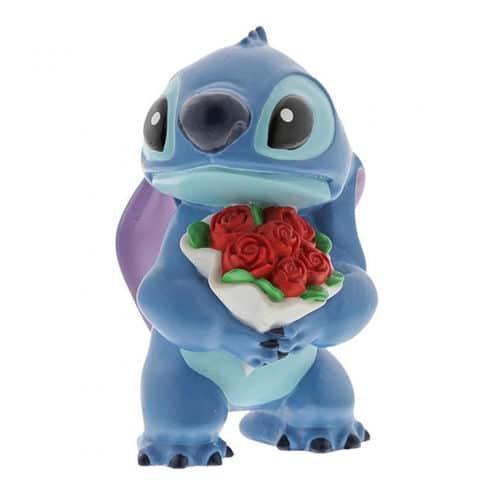 Figura Enesco! Stitch Flowers - Disney — Recondicionado