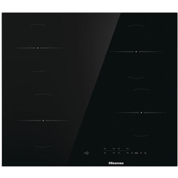 Placa Vitrocerâmica de 4 Zonas E6431CB 60cm (Preto) - HISENSE